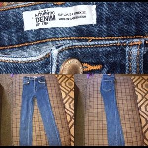 zara authentic denim by trf jeans